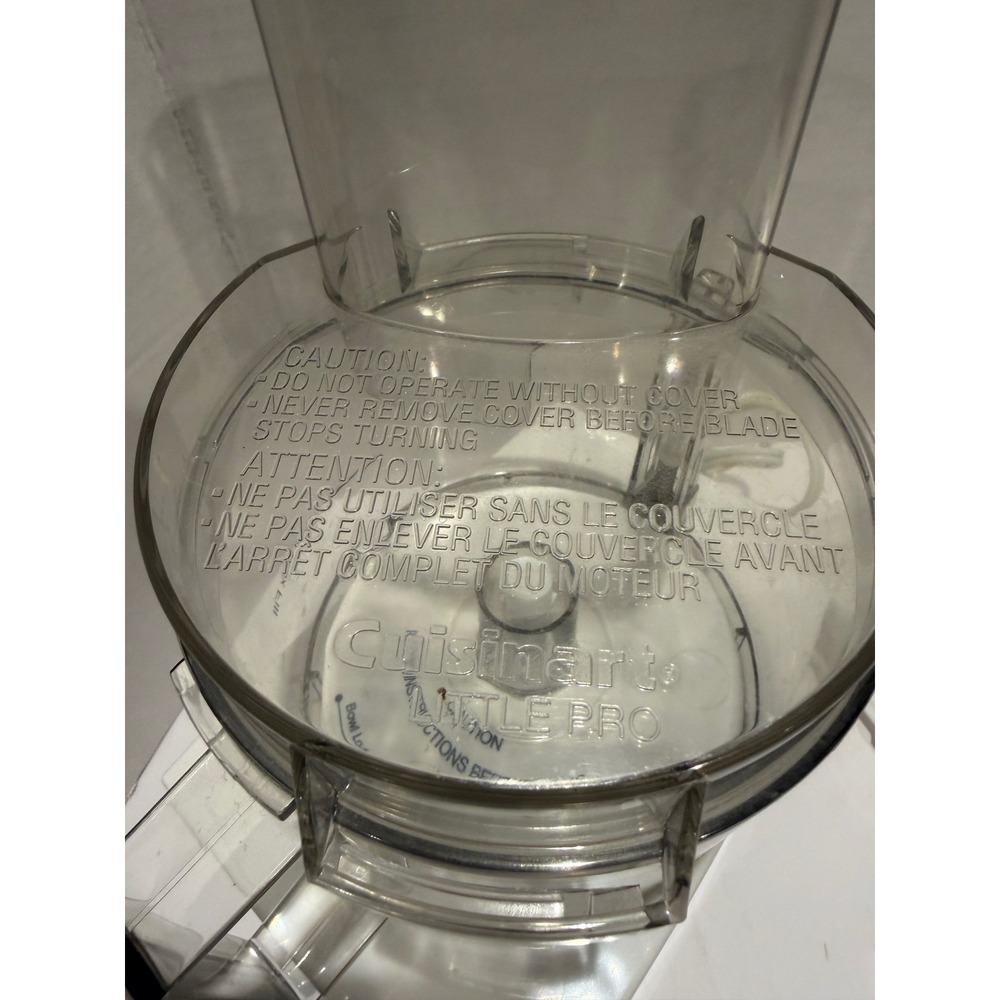 Cuisinart Handy Prep 3 Cup Food Processor Model DFP-3 Pulse Function EUC - Picture 3 of 10